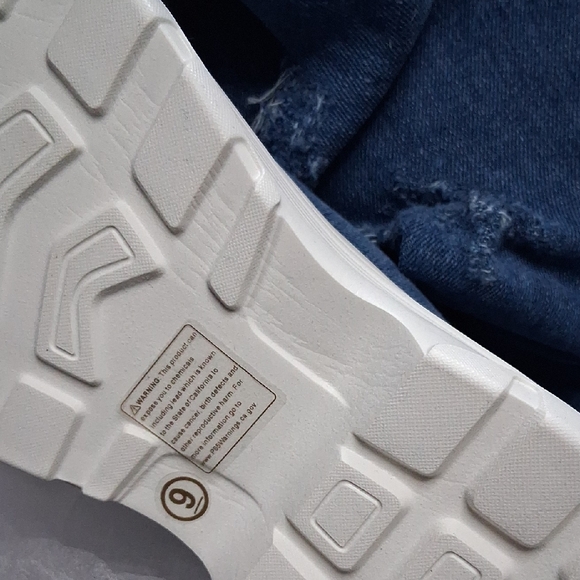 Cape Robbin Blue Over the Knee Boots - Picture 3 of 8